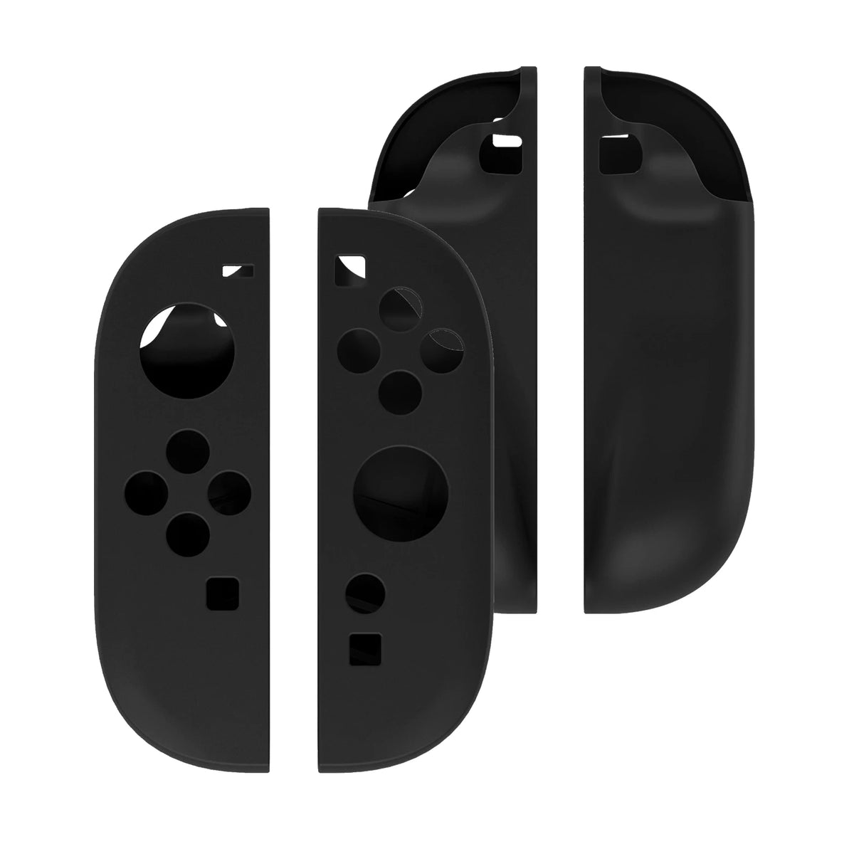 Black silicone Joy-Con grip covers