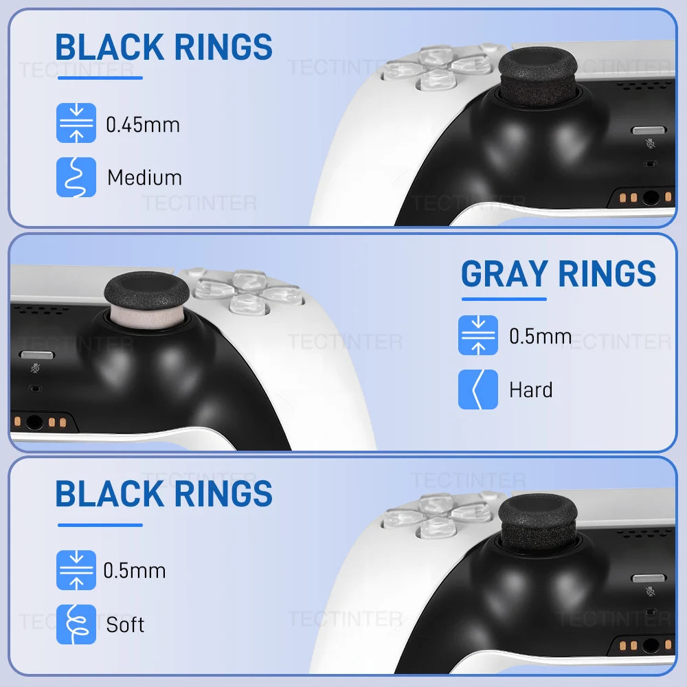 Ring hardness guide – hard, medium and soft