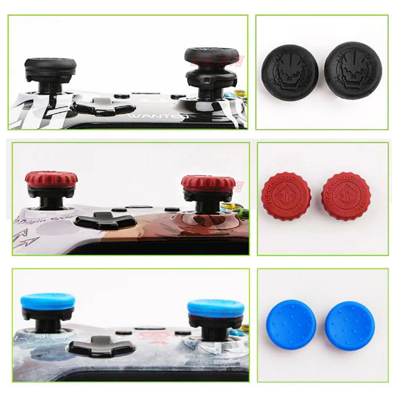 Extender caps on a PlayStation controller